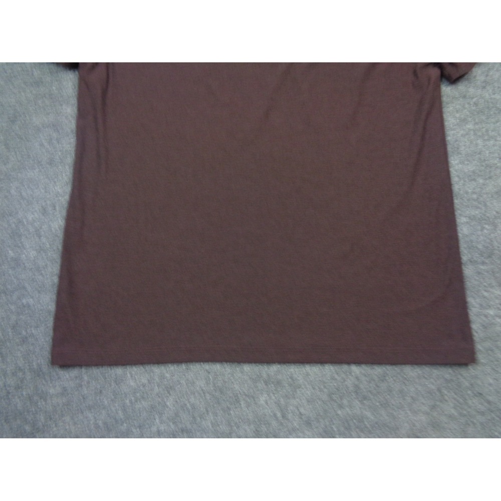 Vuori Polo Shirt Mens L Raisin Strato Tech Short Sleeve Lightweight Performance - Picture 6 of 11